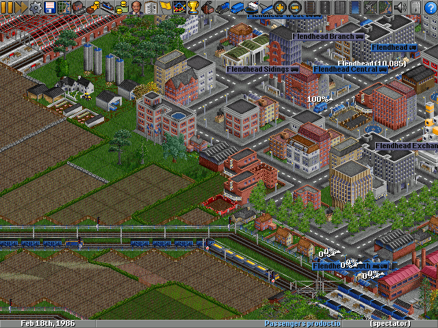 OpentTTD Screenshot